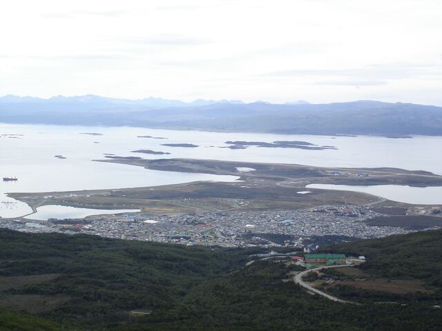 Blick über Ushuaia
