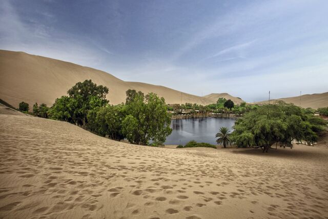 Lagune von Huacachina (© Gihan Tubbeh / PROMPERU)