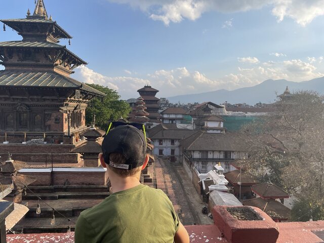 Blick auf Kathmandu