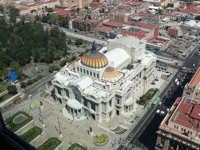 Palacio de Bellas Artes in Mexiko City