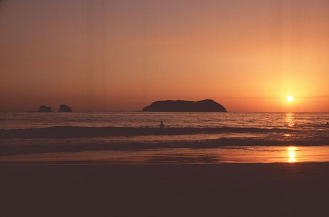 Sonnenuntergang am Meer