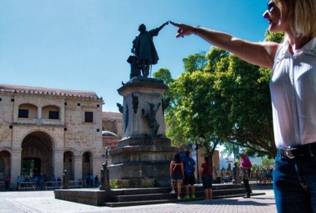 Parque Colon in Santo Domingo
