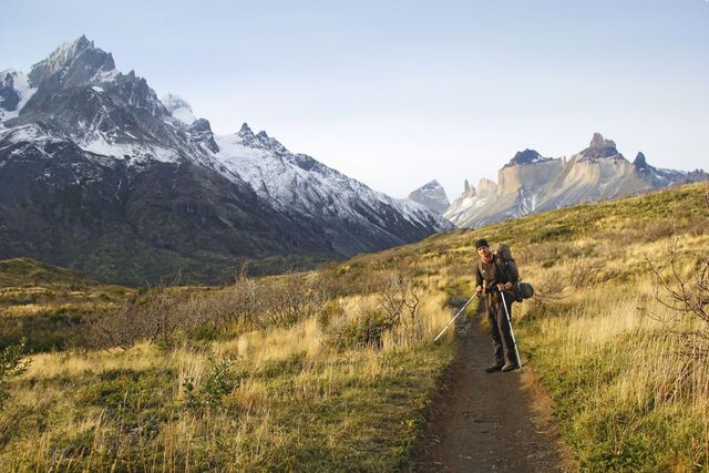 Wanderung bei Abendlicht im Torres-Park