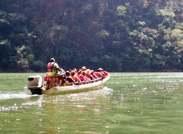 Bootsfahrt im Sumidero-Canyon
