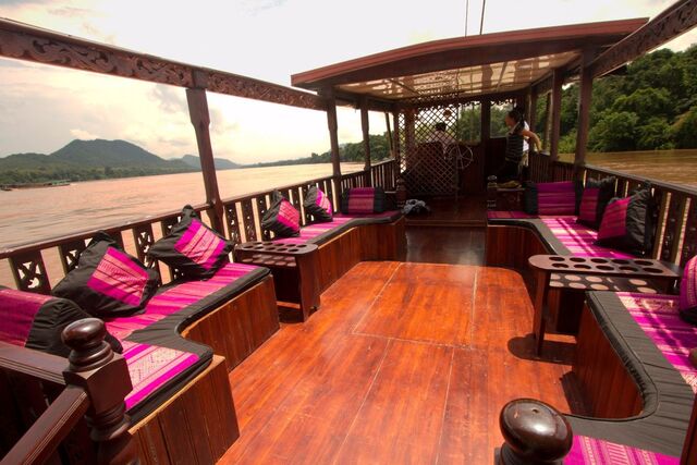 Mit der Shompoo Cruise auf dem Mekong in Nordlaos