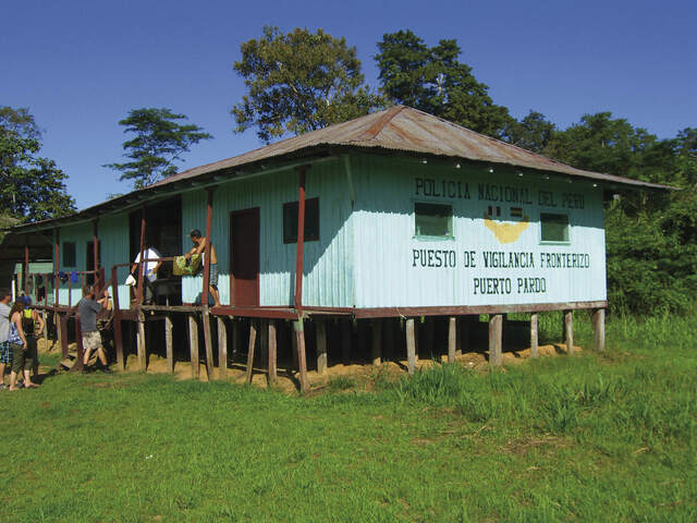 Grenz-Station Peru - Bolivien