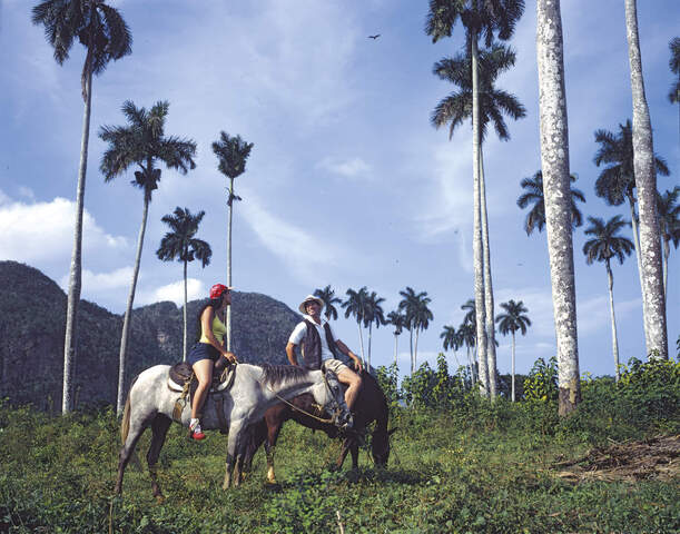 Ausritt im Viñales-Tal