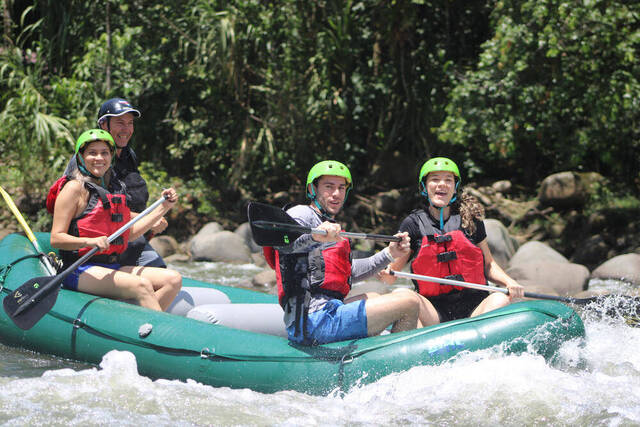 Rafting  auf dem  Río Sarapiquí